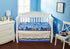 Everyday Kids 2 Pack Fitted Boys Crib Sheet, 100% Soft Breathable Microfiber Baby Sheet, Fits Standard Size Crib Mattress 28in x 52in, Nursery Sheet - Space/White